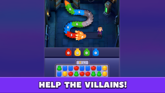 اسکرین شات 1 بازی Match Villains