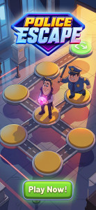 اسکرین شات 6 بازی Police Escape! Match Villains
