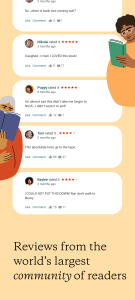 اسکرین شات 4 برنامه Goodreads: Book Tracker & More