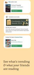 اسکرین شات 8 برنامه Goodreads: Book Tracker & More
