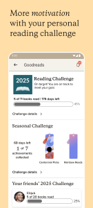 اسکرین شات 6 برنامه Goodreads: Book Tracker & More