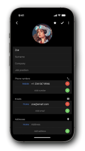 اسکرین شات 7 برنامه Right Contacts