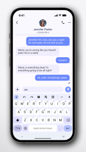 اسکرین شات 4 برنامه Inkwell Keyboard