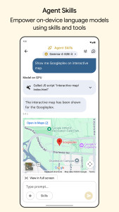 اسکرین شات 2 برنامه Google AI Edge Gallery