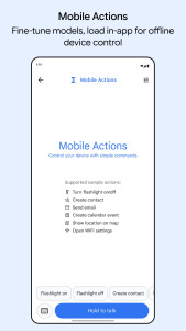 اسکرین شات 6 برنامه Google AI Edge Gallery