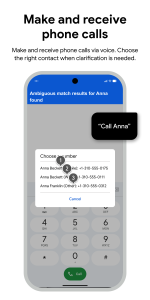 اسکرین شات 5 برنامه Voice Access