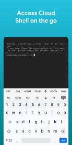 اسکرین شات 5 برنامه Google Cloud