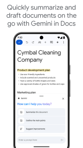 اسکرین شات 5 برنامه Google Docs