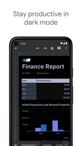 اسکرین شات 4 برنامه Google Sheets