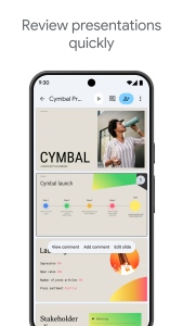 اسکرین شات 1 برنامه Google Slides
