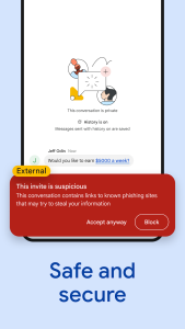 اسکرین شات 8 برنامه Google Chat