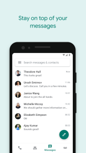 اسکرین شات 3 برنامه Google Voice