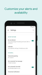 اسکرین شات 6 برنامه Google Voice
