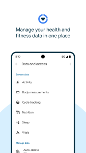 اسکرین شات 4 برنامه Health Connect
