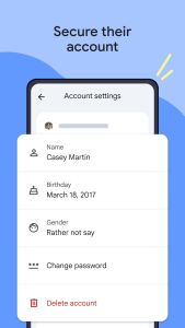 اسکرین شات 4 برنامه Google Family Link