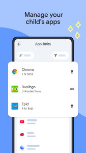 اسکرین شات 2 برنامه Google Family Link