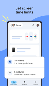اسکرین شات 1 برنامه Google Family Link