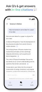 اسکرین شات 5 برنامه Google NotebookLM