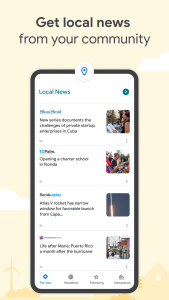 اسکرین شات 2 برنامه Google News - Daily Headlines