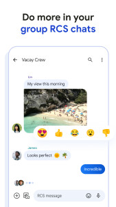 اسکرین شات 1 برنامه Google Messages