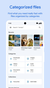 اسکرین شات 1 برنامه فایل منیجر گوگل (Files by Google: Clean up space on your phone)