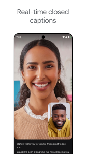 اسکرین شات 4 برنامه Google Meet