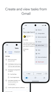 اسکرین شات 3 برنامه Google Tasks
