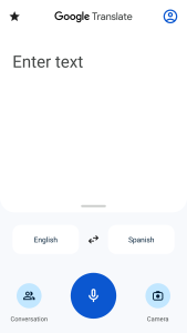اسکرین شات 3 برنامه گوگل ترنسلیت - Google Translate