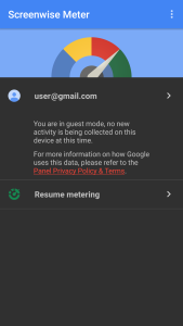 اسکرین شات 5 برنامه Screenwise Meter