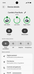 اسکرین شات 1 برنامه Google Pixel Buds