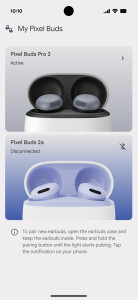اسکرین شات 2 برنامه Google Pixel Buds