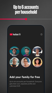 اسکرین شات 3 برنامه YouTube TV: Live TV & more