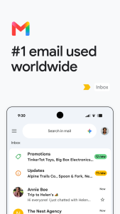 اسکرین شات 1 برنامه Gmail