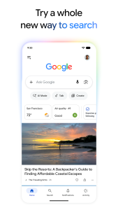 اسکرین شات 1 برنامه گوگل (Google)