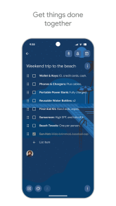 اسکرین شات 3 برنامه ‫Google Keep: یادداشت و فهرست