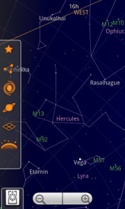 اسکرین شات 2 برنامه Sky Map