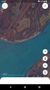 اسکرین شات 3 برنامه گوگل ارت (google earth)
