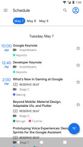 اسکرین شات 2 برنامه Google I/O 2019