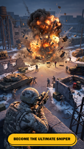 اسکرین شات 1 بازی Sniper Area: Shooting games