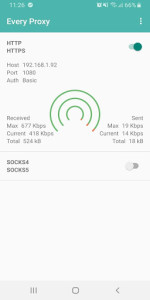 اسکرین شات 2 برنامه Every Proxy