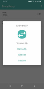 اسکرین شات 5 برنامه Every Proxy