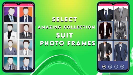 اسکرین شات 4 برنامه Men Suit CV Photo Editor