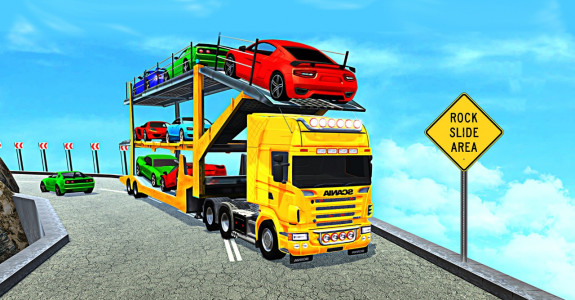 اسکرین شات 5 بازی cargo truck simulator car game