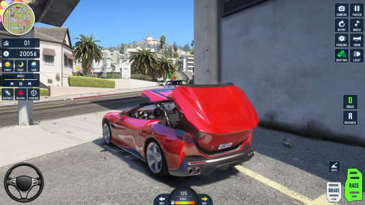 اسکرین شات 2 بازی Classic Car Drive Parking Game