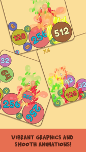 اسکرین شات 4 بازی 2048: Color Balls