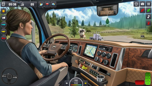 اسکرین شات 5 بازی City Cargo Truck Driving game