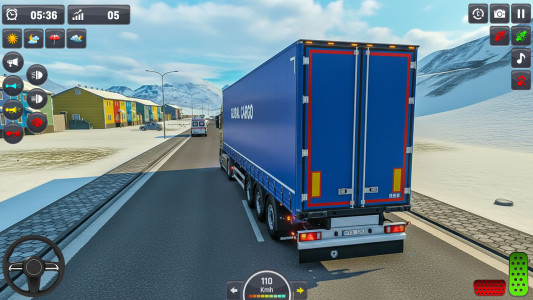 اسکرین شات 4 بازی City Cargo Truck Driving game