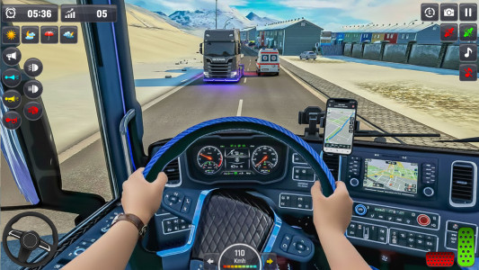 اسکرین شات 2 بازی City Cargo Truck Driving game