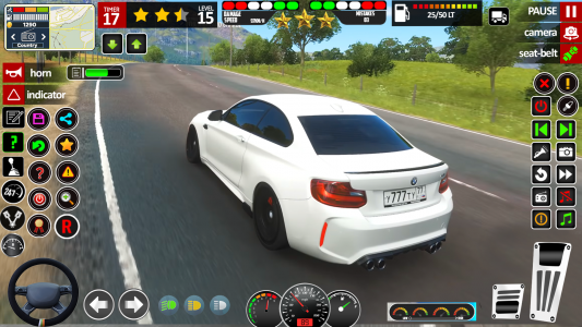 اسکرین شات 3 بازی Real Car Driving: Car Games 3D