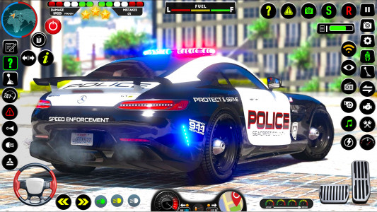 اسکرین شات 7 برنامه NYPD Police Car Parking Game